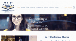 Desktop Screenshot of alabamawritersconclave.org